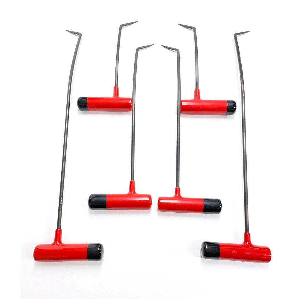 Düzce Edition 8-Piece Single Bend Sharp Tip Left & Right Steel PDR Tools – Paint