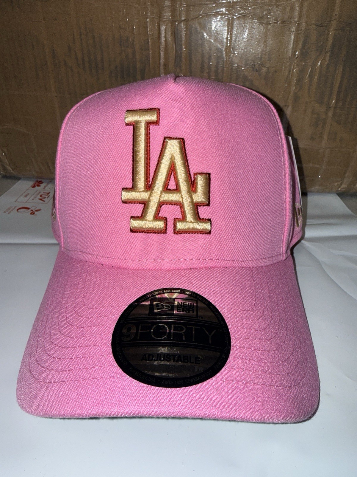 Los Angeles Dodgers New Era 9FORTY Snapback Pink Brand New Hat/cap USA Seller