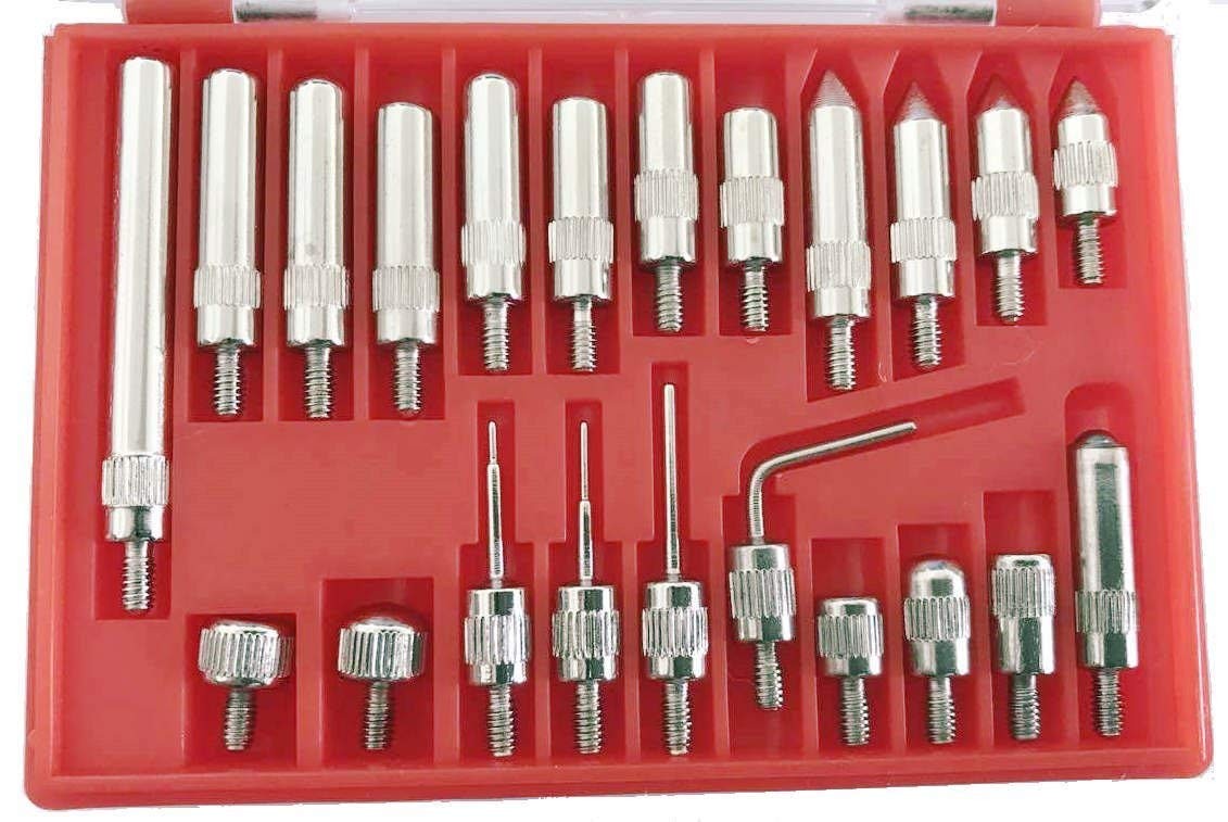 22 Piece Dial & Electronic Indicator Point Setinch Thread 448