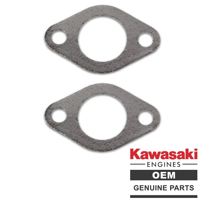 Genuine Kawasaki 11060-7016 Muffler Gasket for FH, FR, FS and FX Engine - 2 PACK