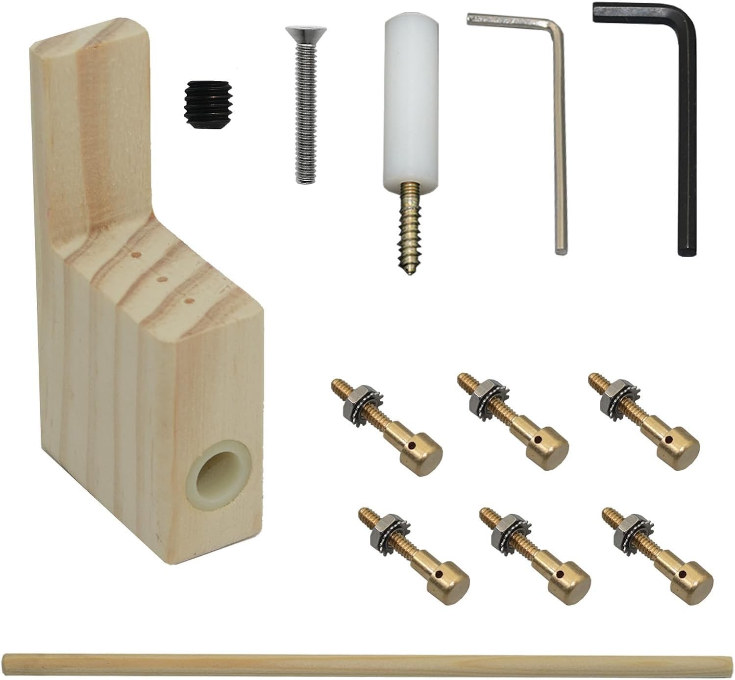 AN3695 Guitar Bridge Pins Repair Set for Guitar soundboard problems, Enhance ...