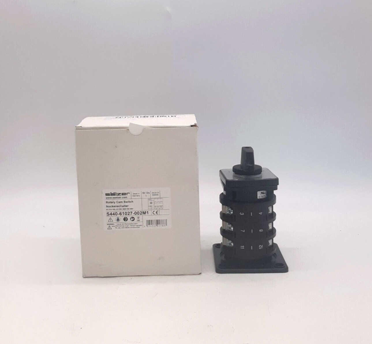 Salzer S440-61027-002M1 Rotary Cam Switch