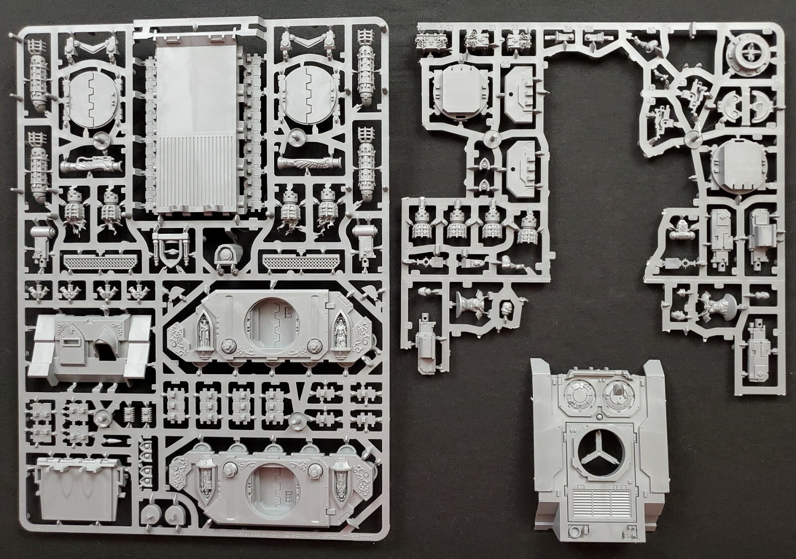 40K Sisters Battle Castigator Tank NO TURRET Adepta Sororitas Warhammer Braziers