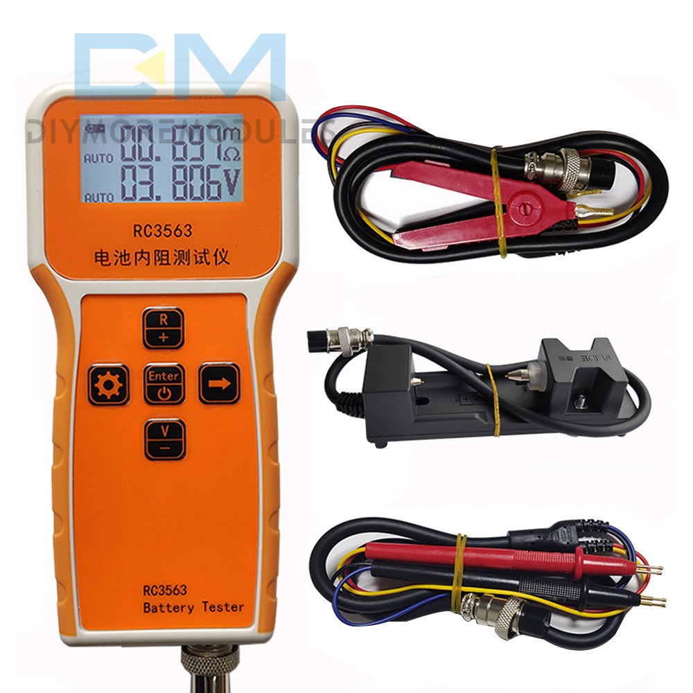RC3563 Internal Resistance Detector LiFePO4 18650 Li-ion Battery Tester Type C