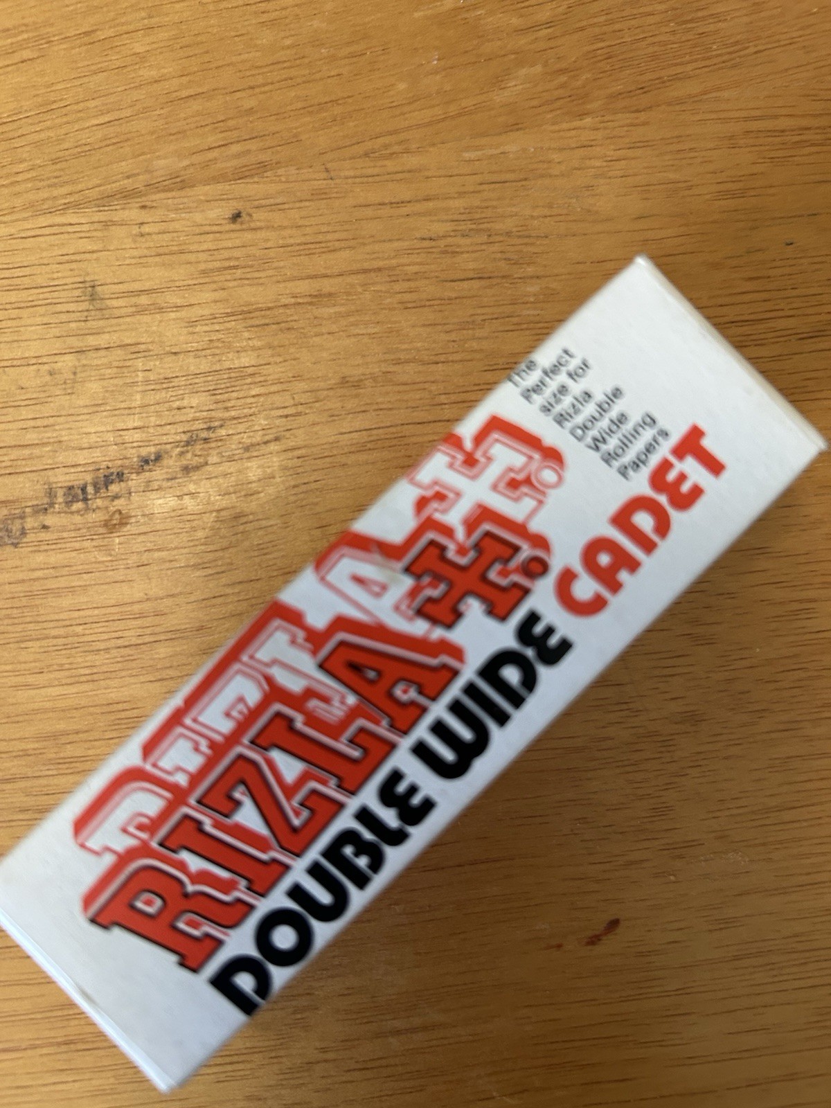 Vintage 1977 Rizla+ Double Wide Adjustable Cigarette Rolling Machine w/ Box Used