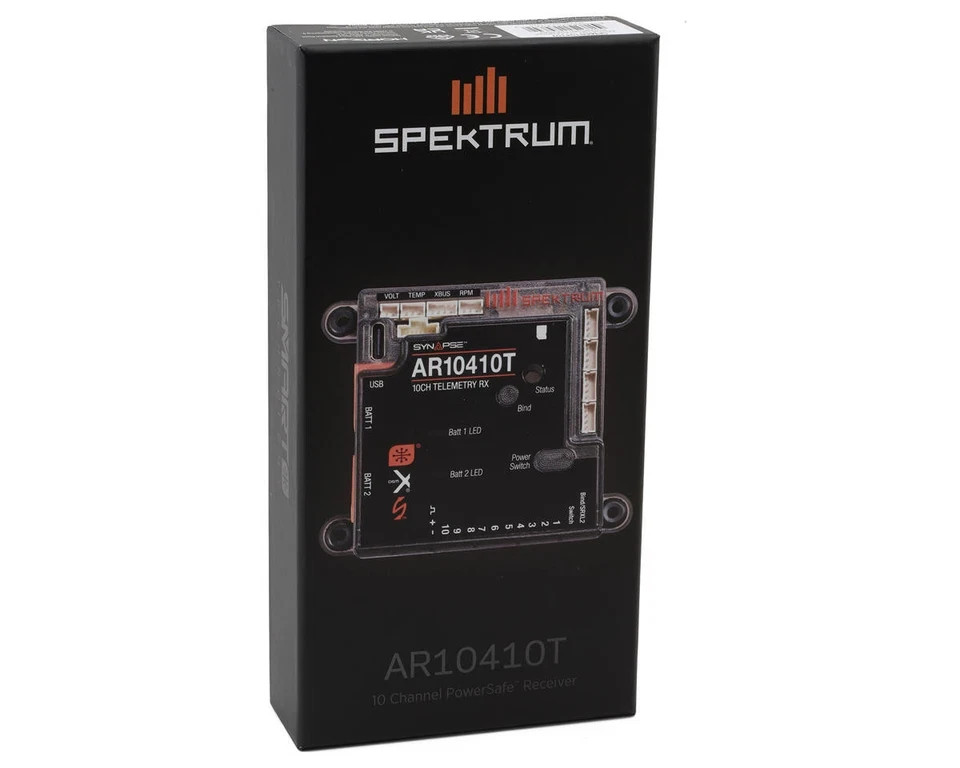 Spektrum RC AR10410T 10 Channel PowerSafe Telemetry Receiver  SPMAR10410T