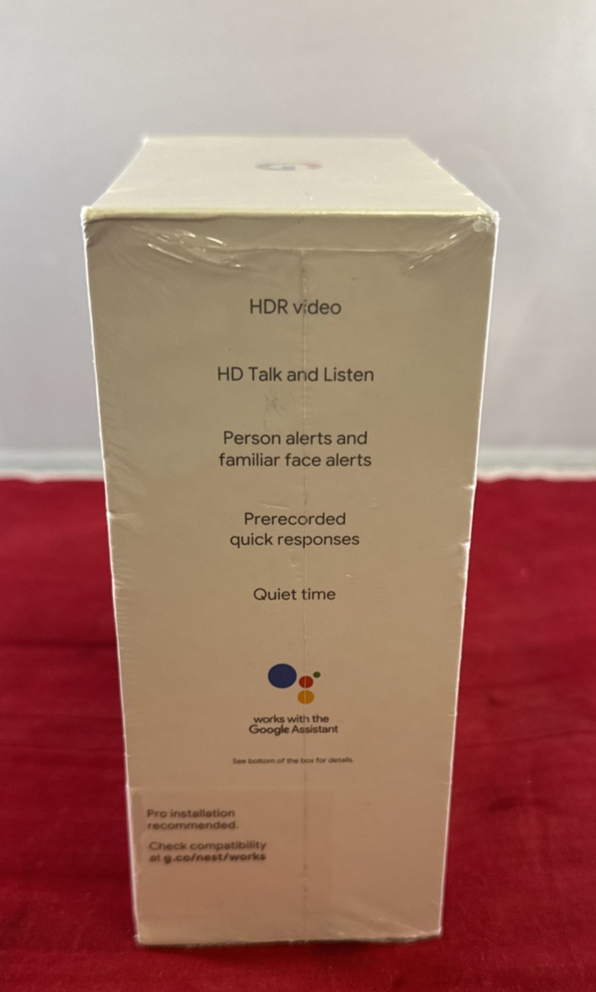 New Google Nest Hello Smart Video Doorbell WIRED A0077
