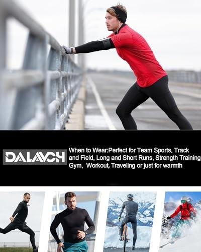 5 Pack Thermal Compression Shirts for Medium 3 Black 1 Heather Grey 1 White