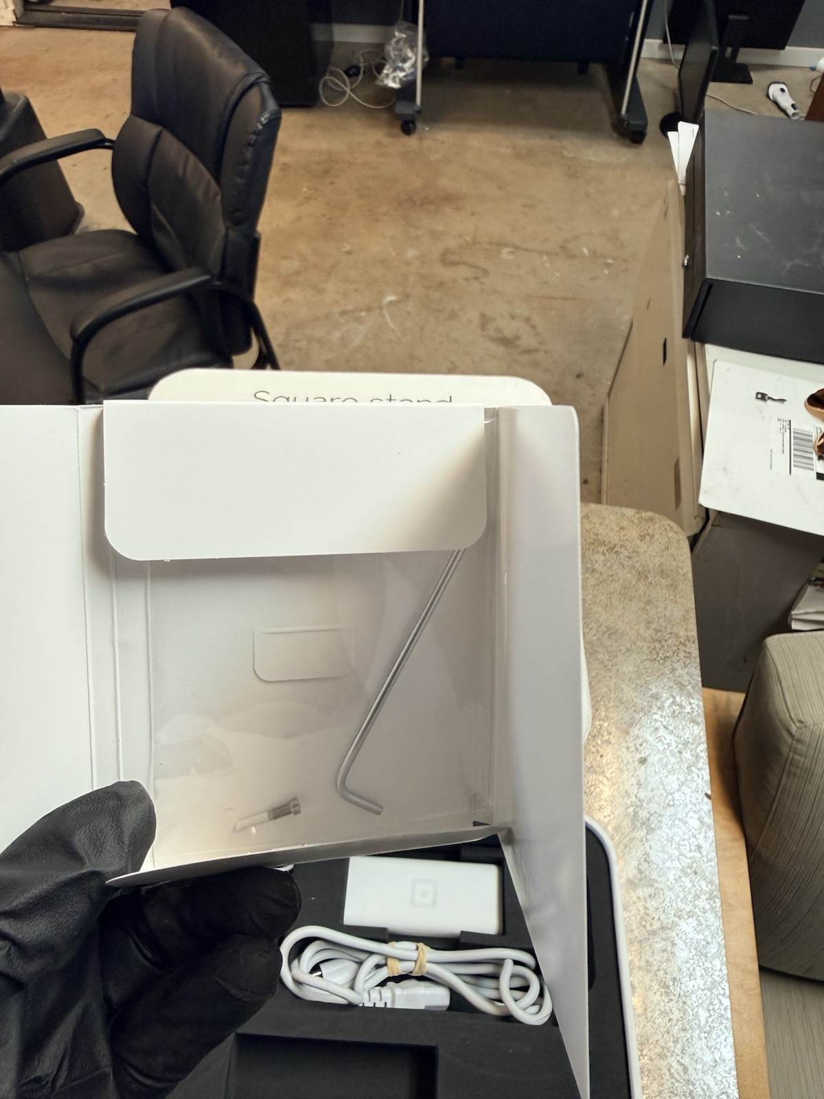 Square Square Stand for iPad POS System w/ Square Reader & Accessories
