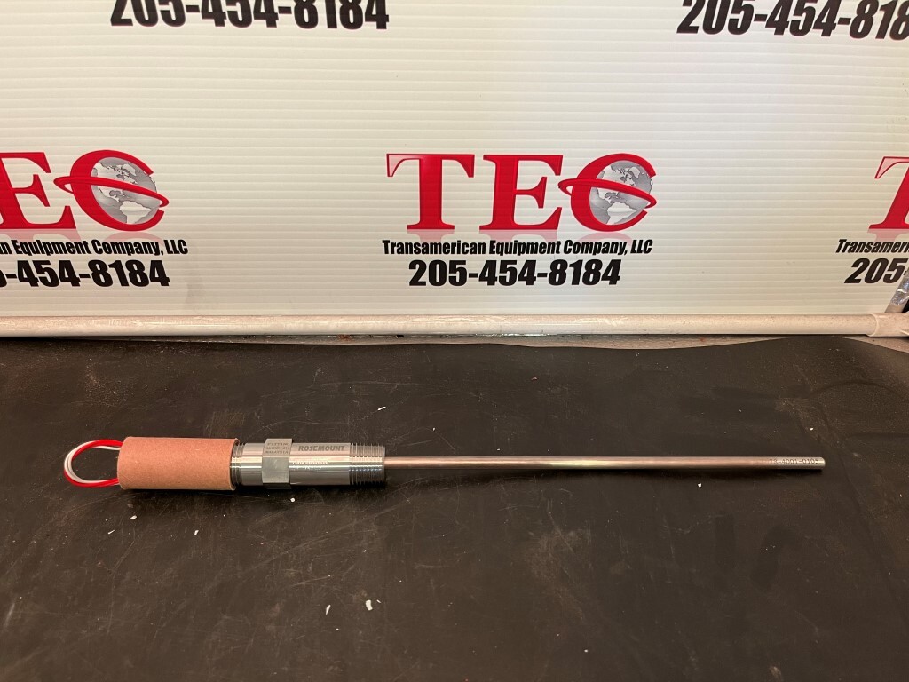 Rosemount 0078N21N00N090 RTD Sensor, Length 9in, Circumference 1/4in