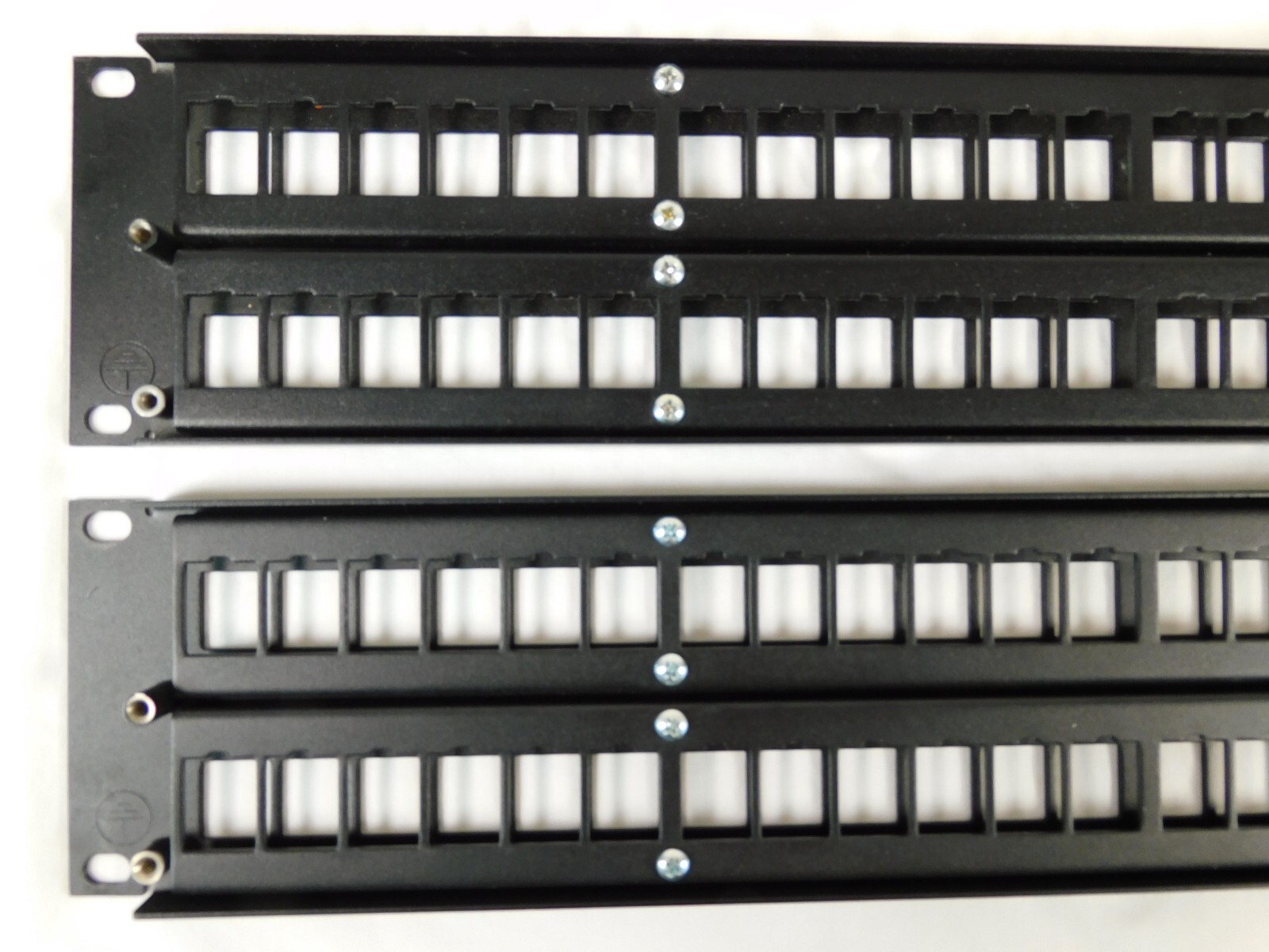 Leviton 48-Port QuickPort Patch Panel 2RU 49255-H48 - QUANTITY OF 2