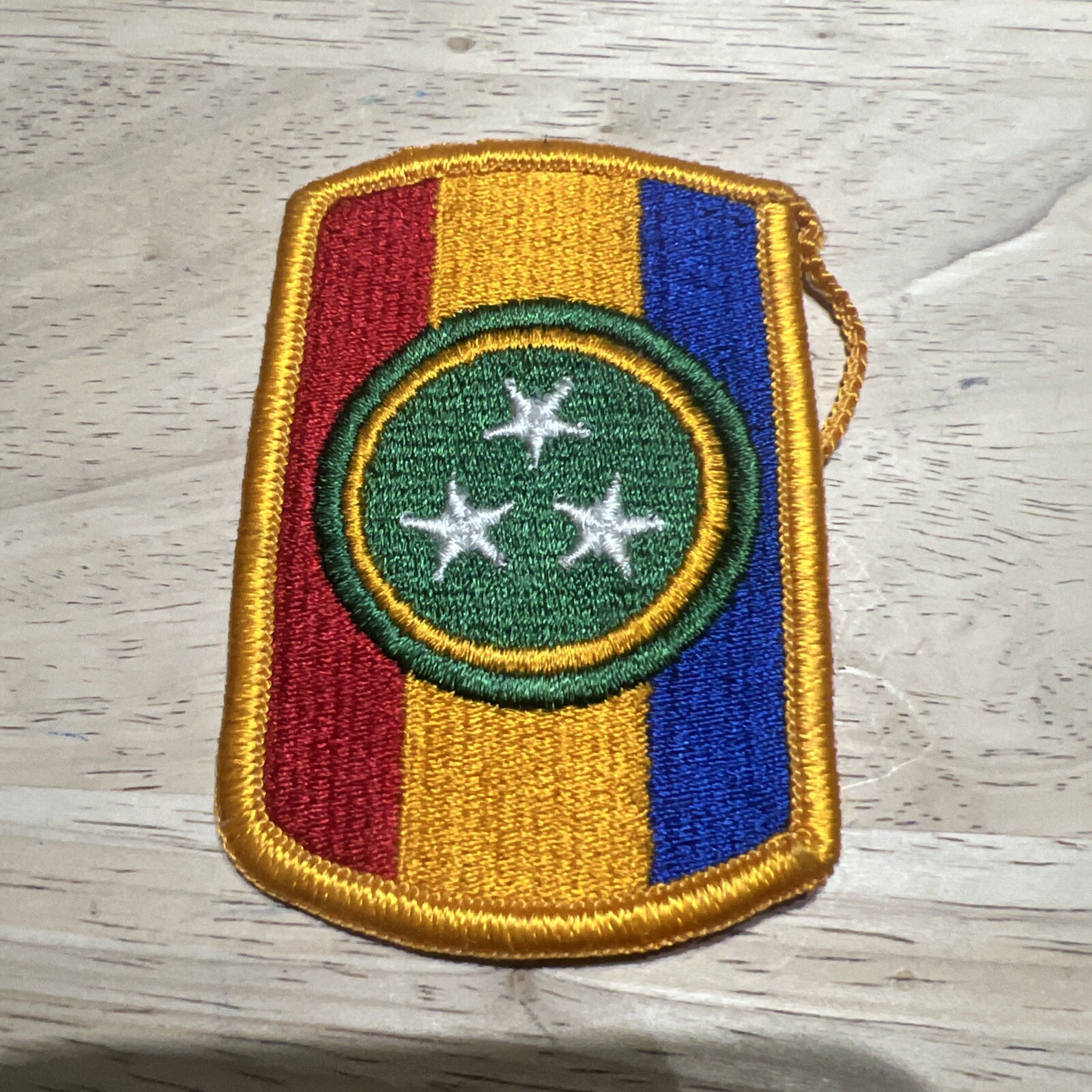 MILITARY PATCH SEW ON COLORED US ARMY 30TH ARMORED BRIGADE