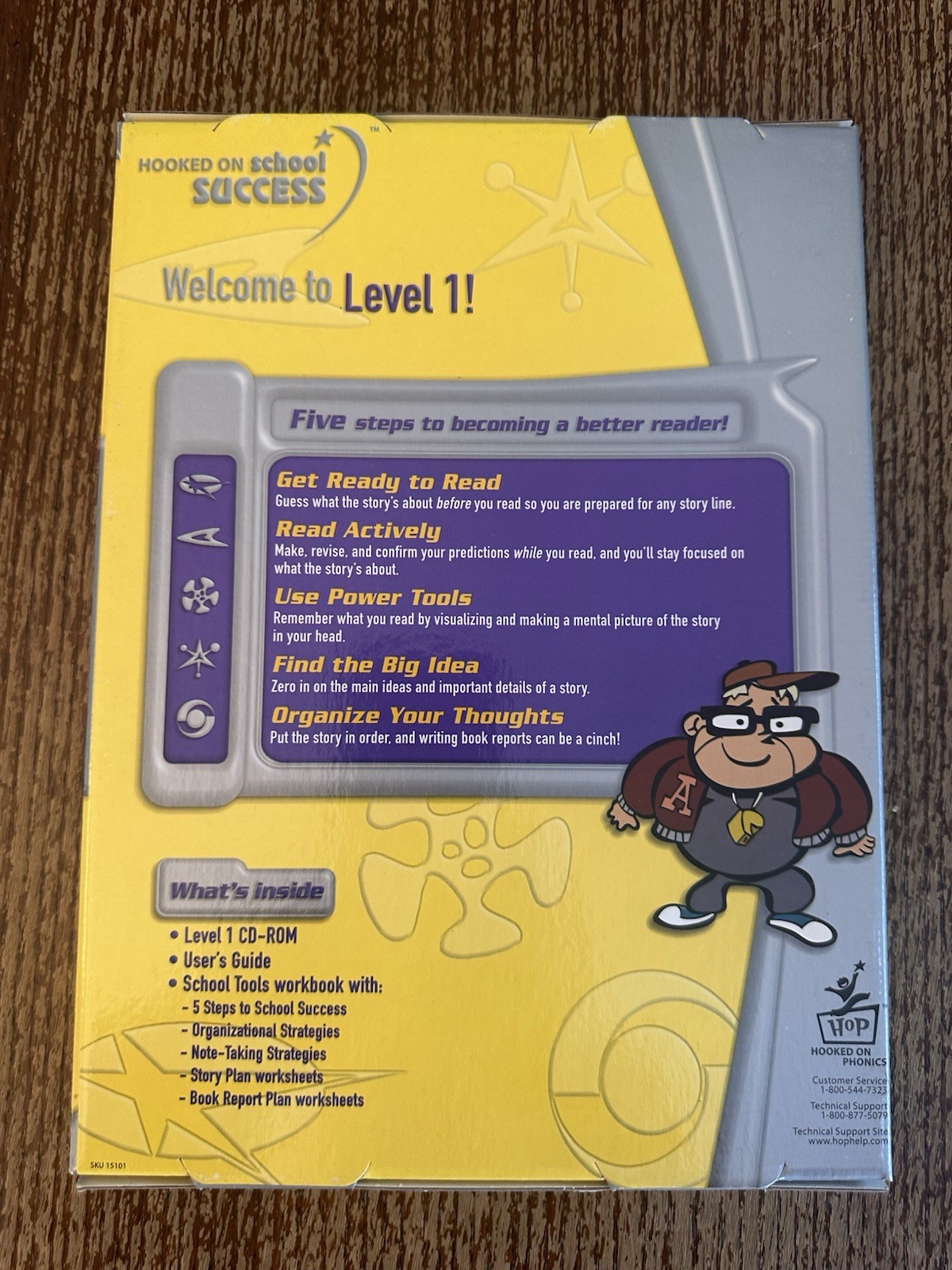 Hooked on School Success - Levels 1-4 & Parent's Toolbox - Never Used -
