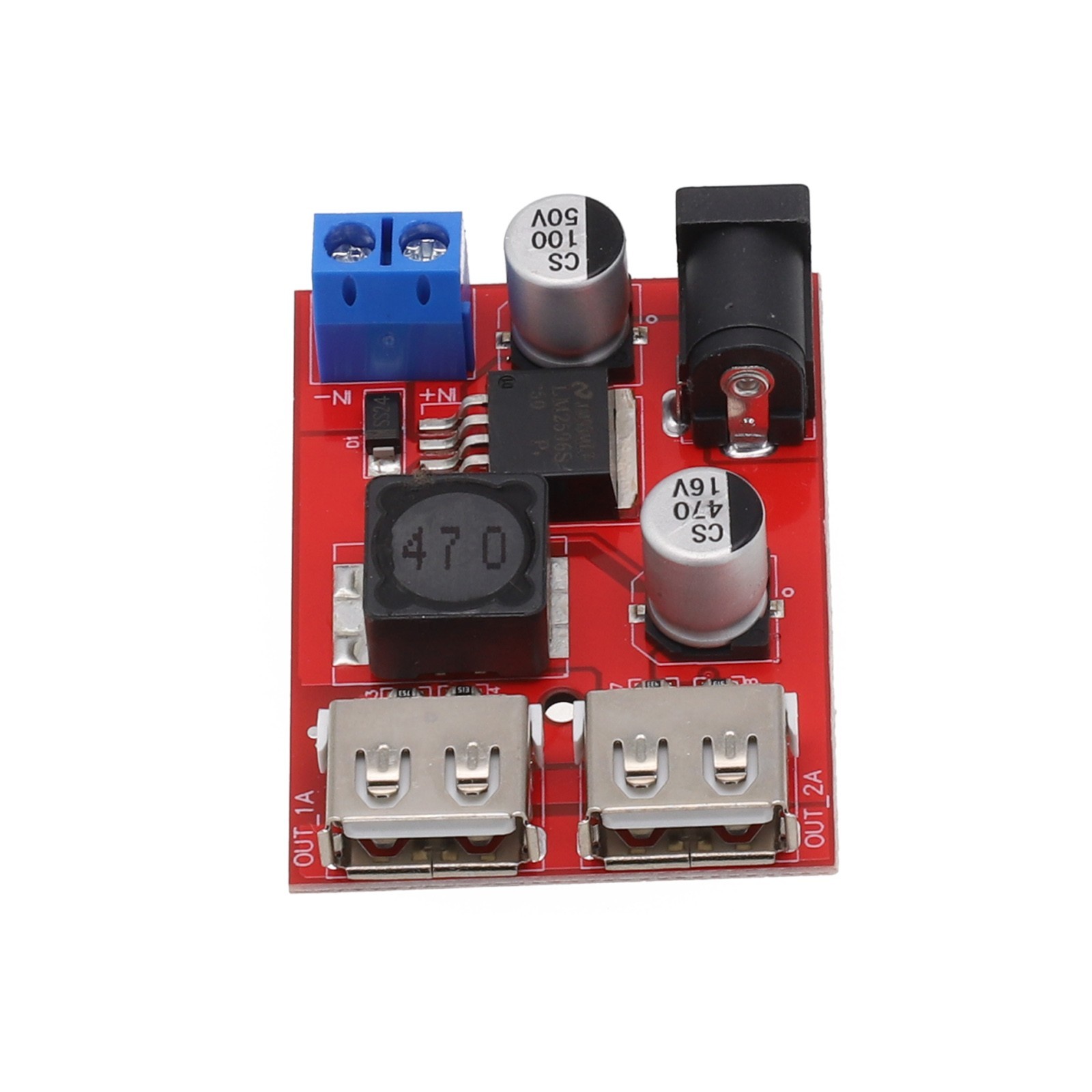 Solar Controller Charger 3A Dual USB Output 6V to 40V DC Solar