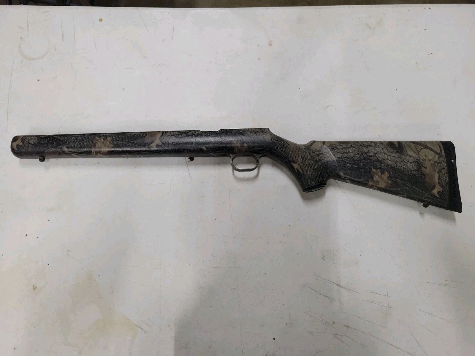 Thompson Center Black Diamond Real Tree Hardwoods 20-200 Camo Stock .50 Cal