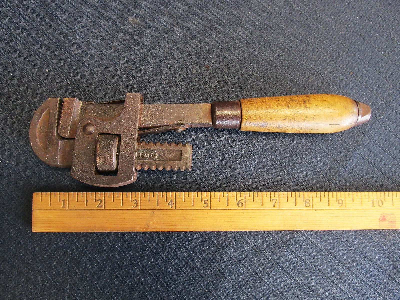 Vintage Atlas tool co. Pipe Wrench #10