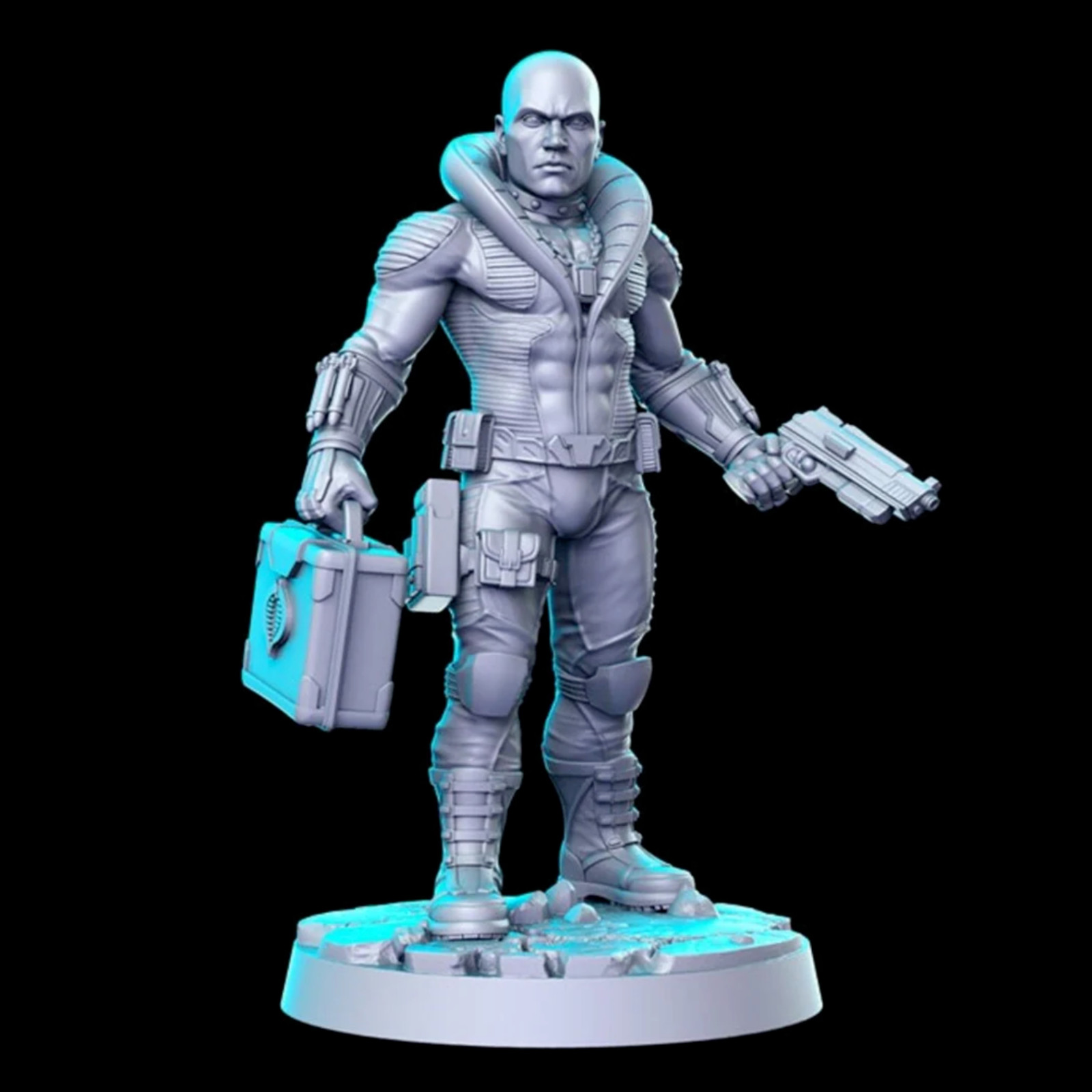 Destro Sci-Fi Miniature Super Hero Pathfinder Tabletop Game RPG RN Estudio