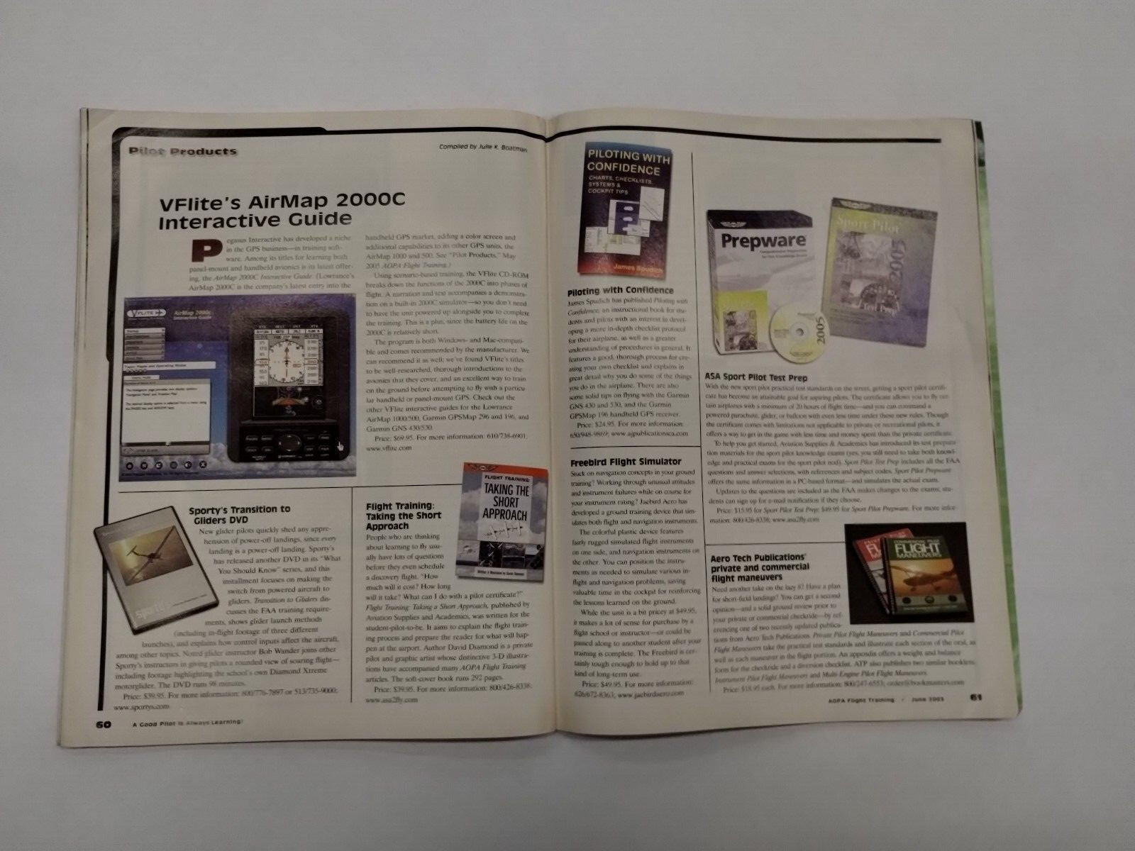 AOPA Flight Training Magazine June 2005-Original