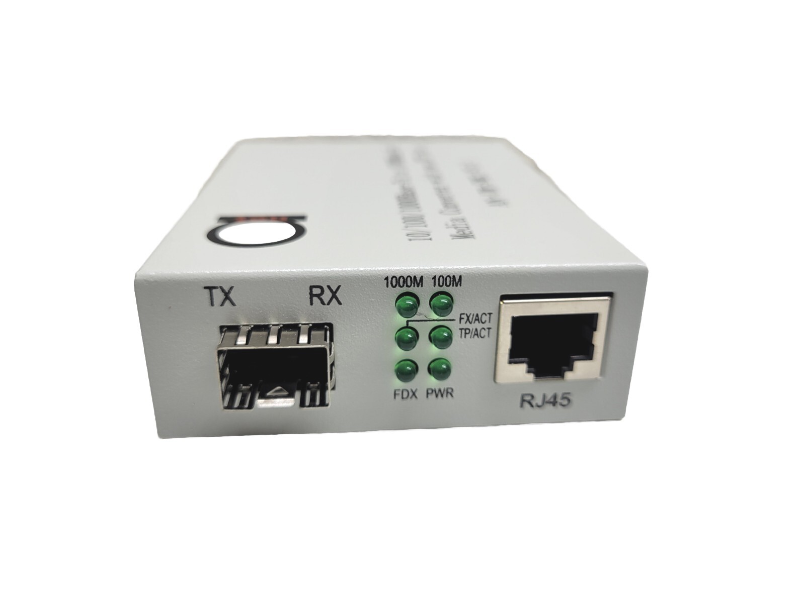 10/100/1000Base-TX to 1000Base FX Media Converter w/ SFP Slot AN-UM-SMC-AS-J