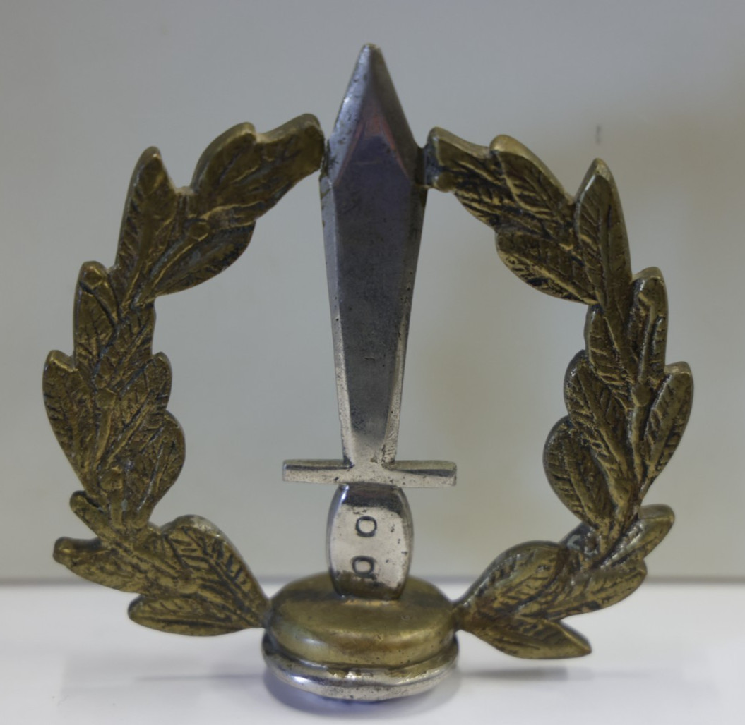 World War II Italian Fascist Flag Pole Topper
