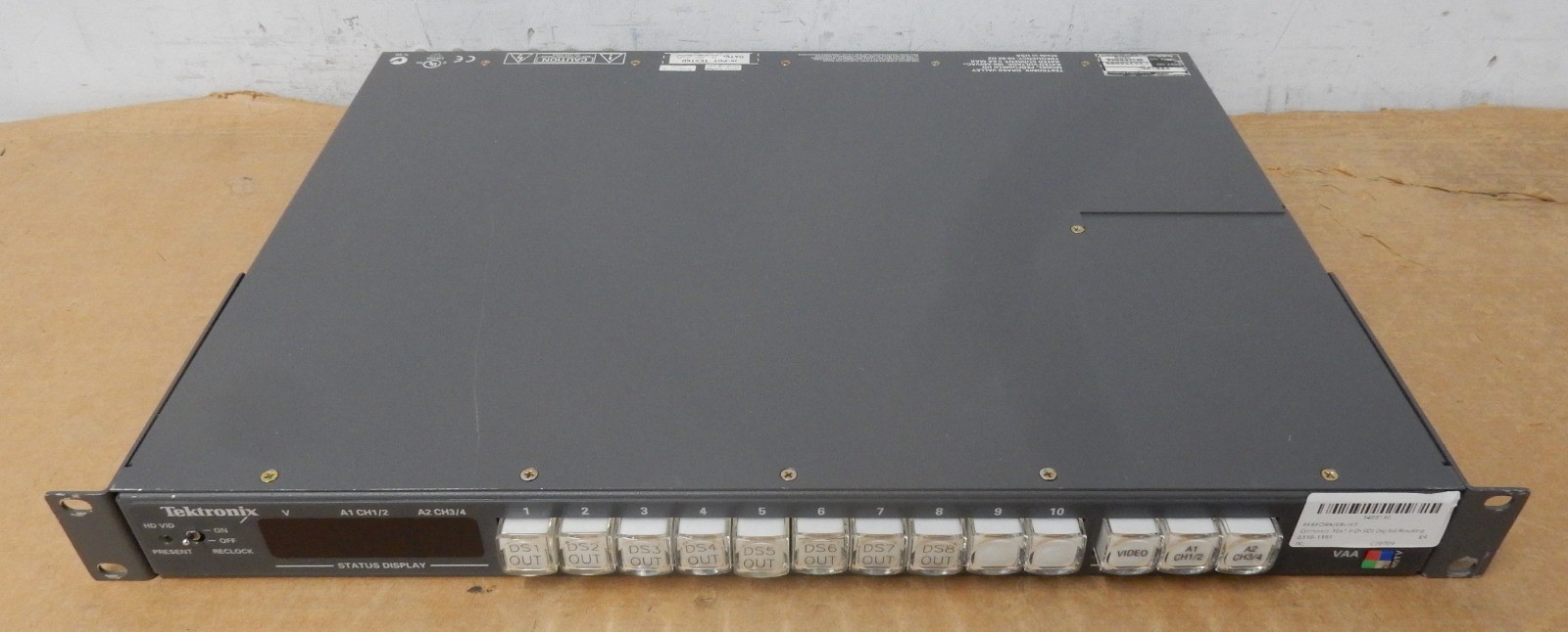 GRASS VALLEY PERFORMER-HD Compact 10x1 HD-SDI Digital Routing Switcher