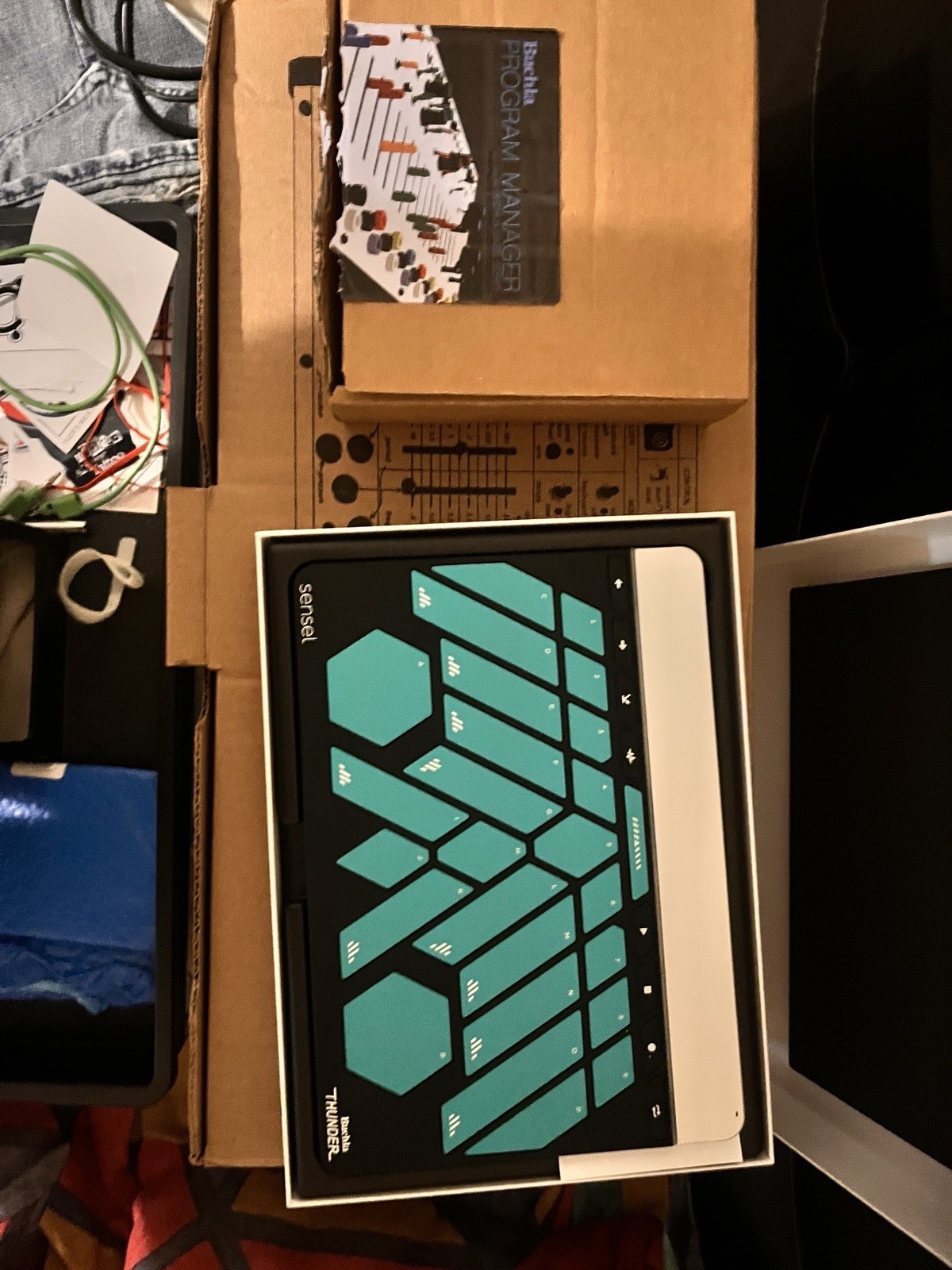 Buchla Easel Command + Buchla Program Manager + Sensel Morph
