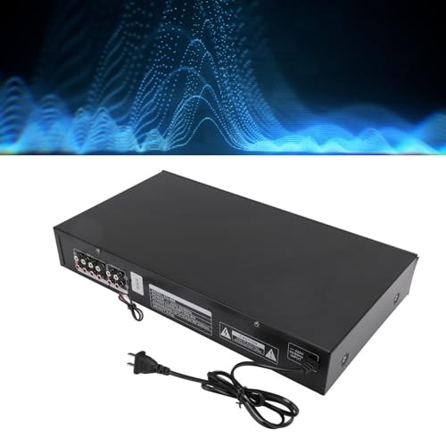 20-Band Audio Equalizer, Adjustable 20 Bands EQ Car Stereo Amplifier Graphic