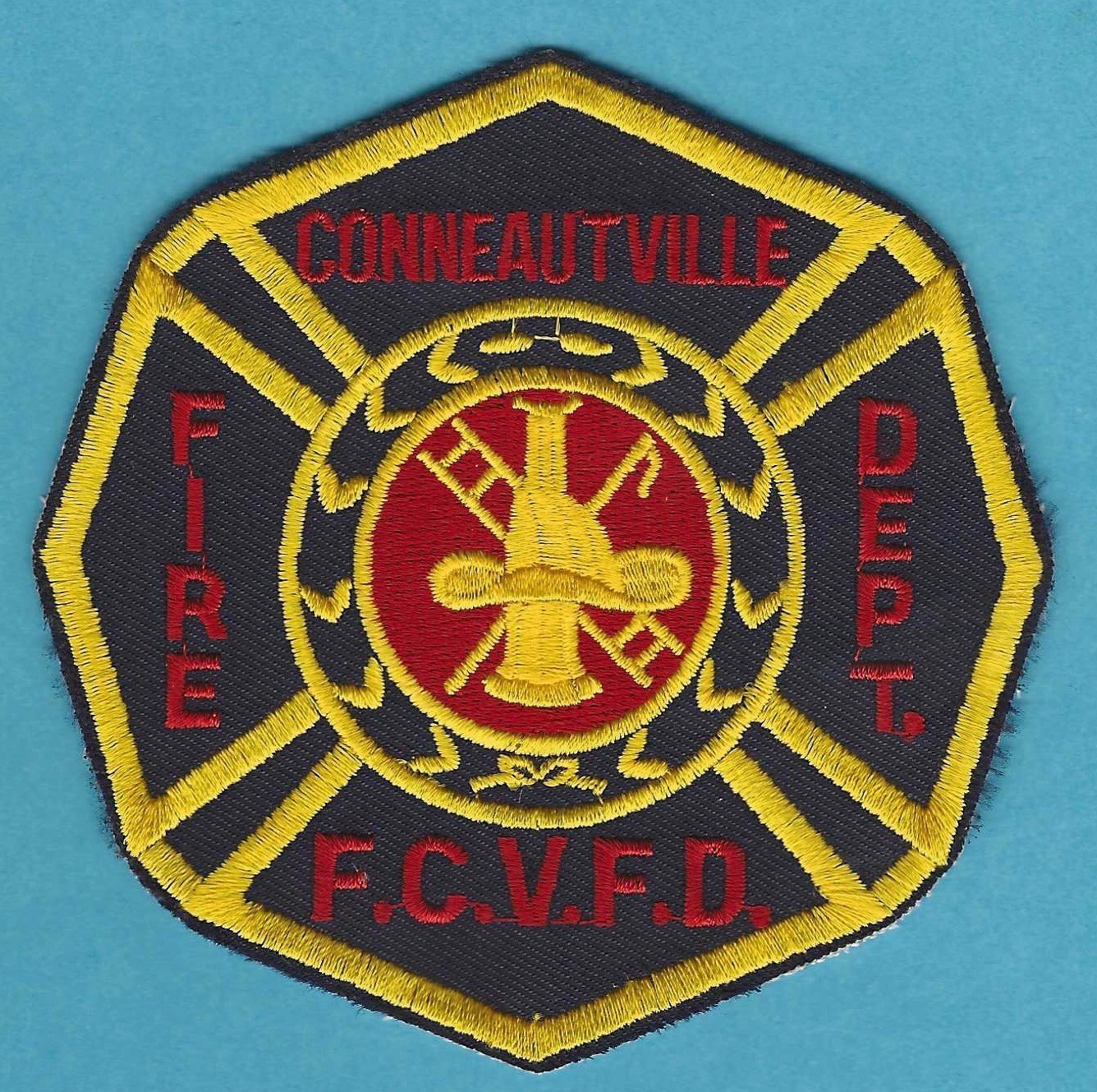CONNEAUTVILLE PENNSYLVANIA FELLOWS CLUB VOLUNTEER FIRE RESCUE PATCH