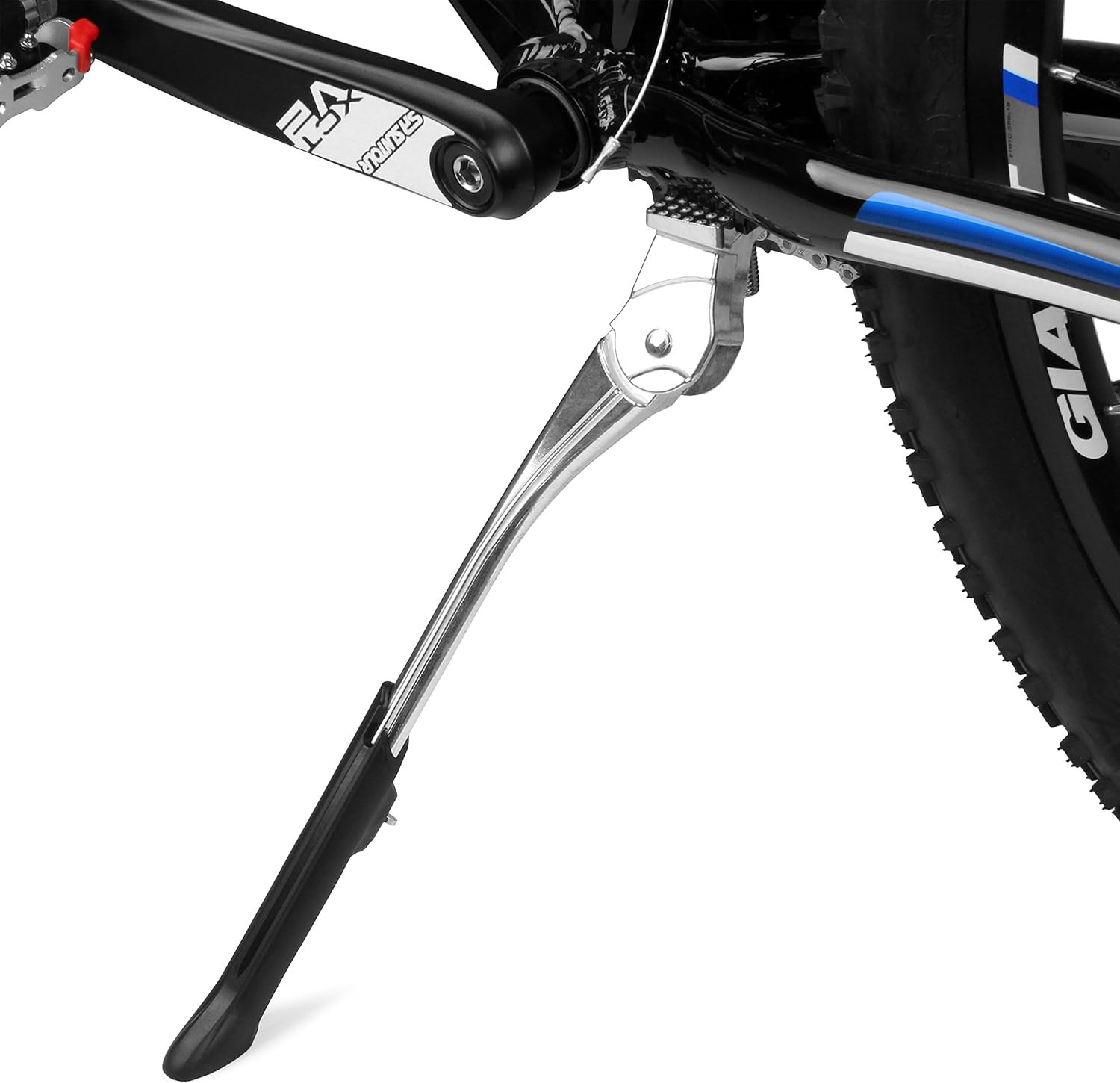 Rear Bike Stand for 24”-29” - Adjustable Bikes Kickstand for Adult Bike with Non