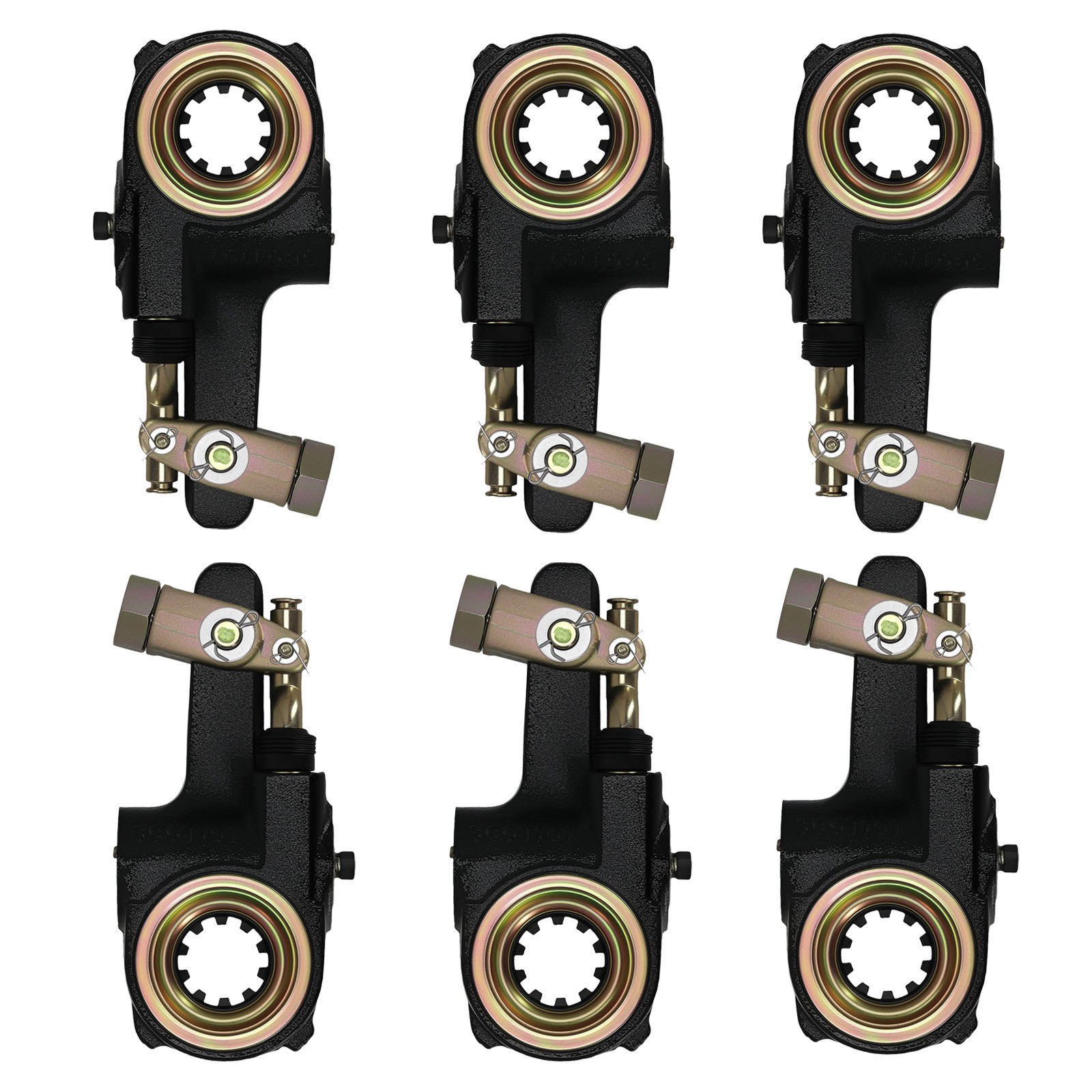 6pcs 5.5" 10 Splines Auto Slack Adjuster for Volvo Mack 25QD51P2 AS1132 CS56032