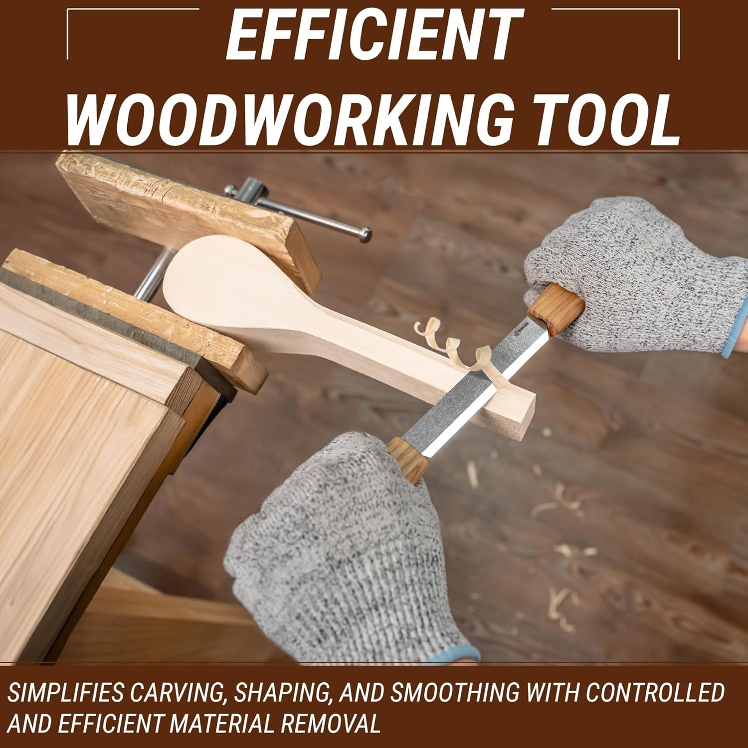 Draw Knife Woodworking Tool 4.3"- Drawknife Wood Carving Knife
