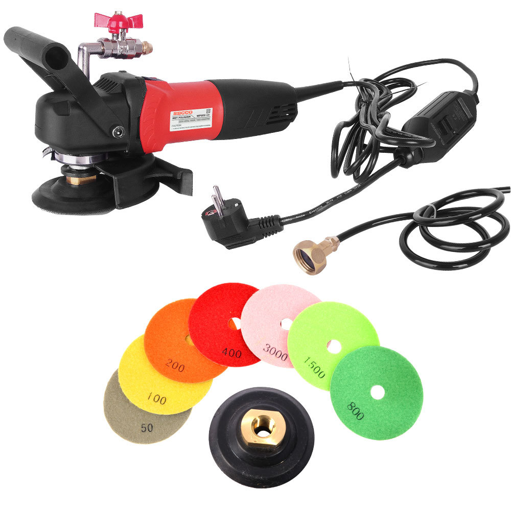 Hardin 4 Inch 220V Wet Polisher Kit - WV5GRIN220