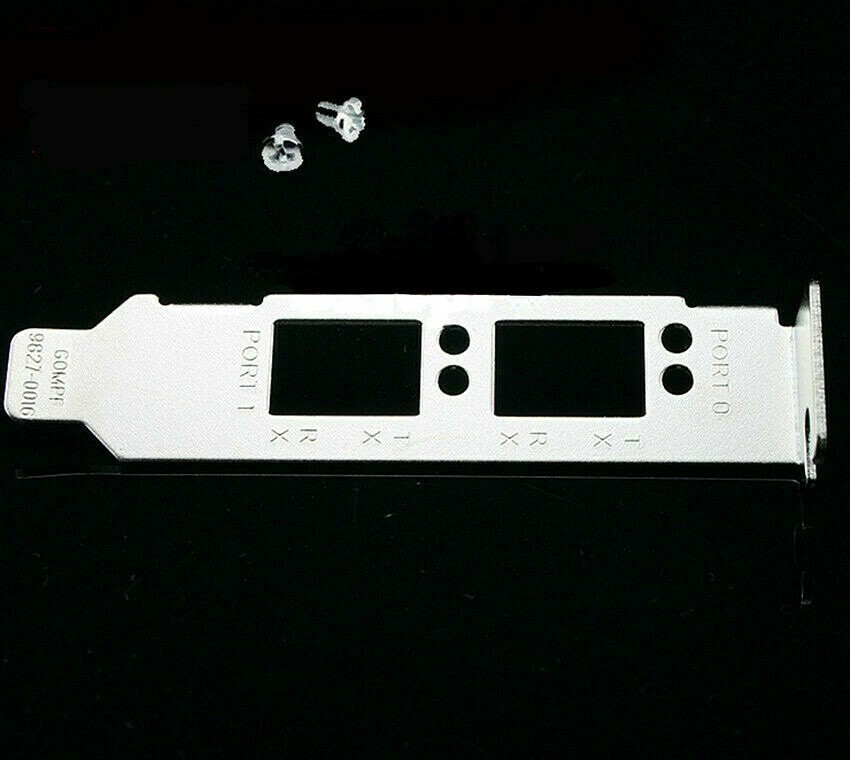 Low Profile Bracket for Emulex LPE12002, LPE16002; HP AJ763A,82E