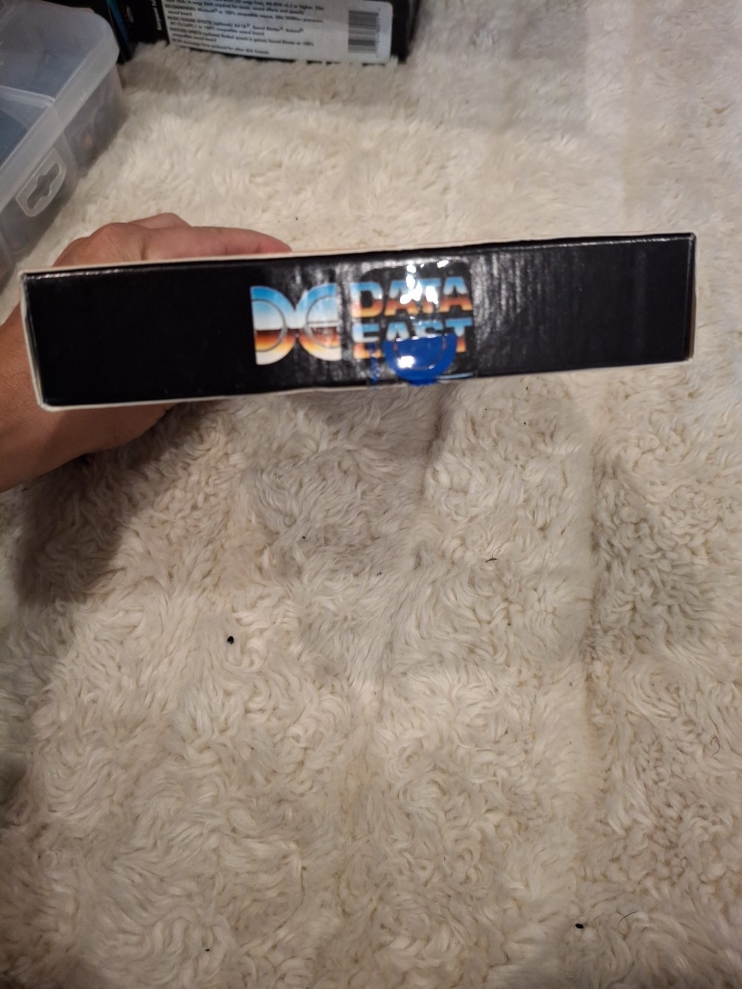 Data East Lock-On IBM Video Game 1987 - Vintage