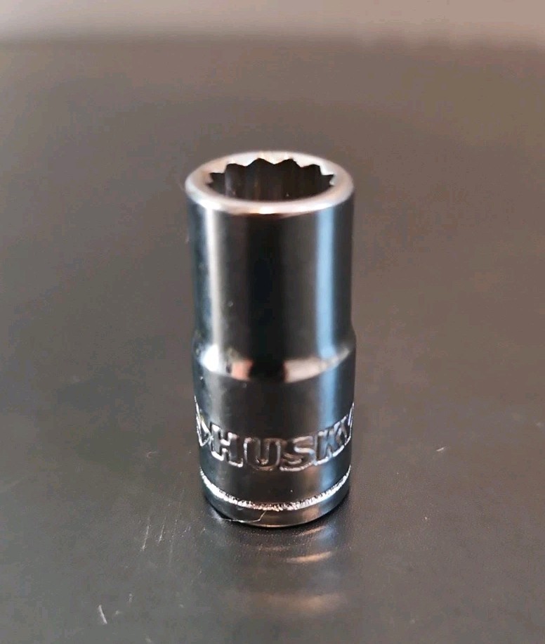 Husky 9/32, 12 Point, 1/4" Drive Shallow Socket II