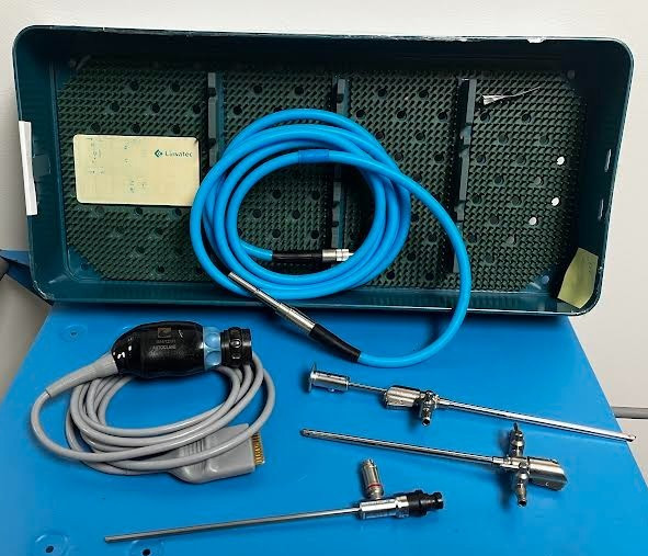 Linvatec HD4301 autoclavable 30° 4mm scope w/ConMed IM4121R Camera Set of 5 PC