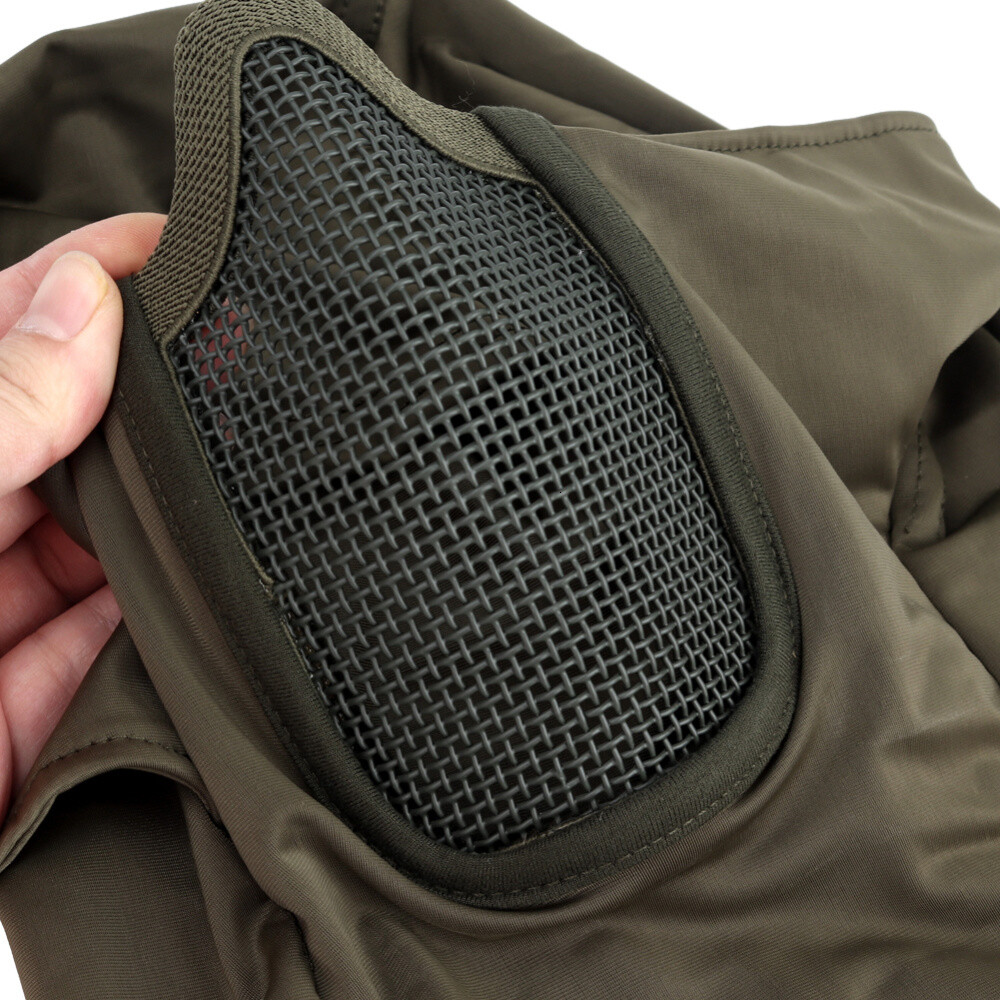 Tactical Breathable Mesh Face Mask Airsoft Paintball Hunting CS Helmet Liner Cap