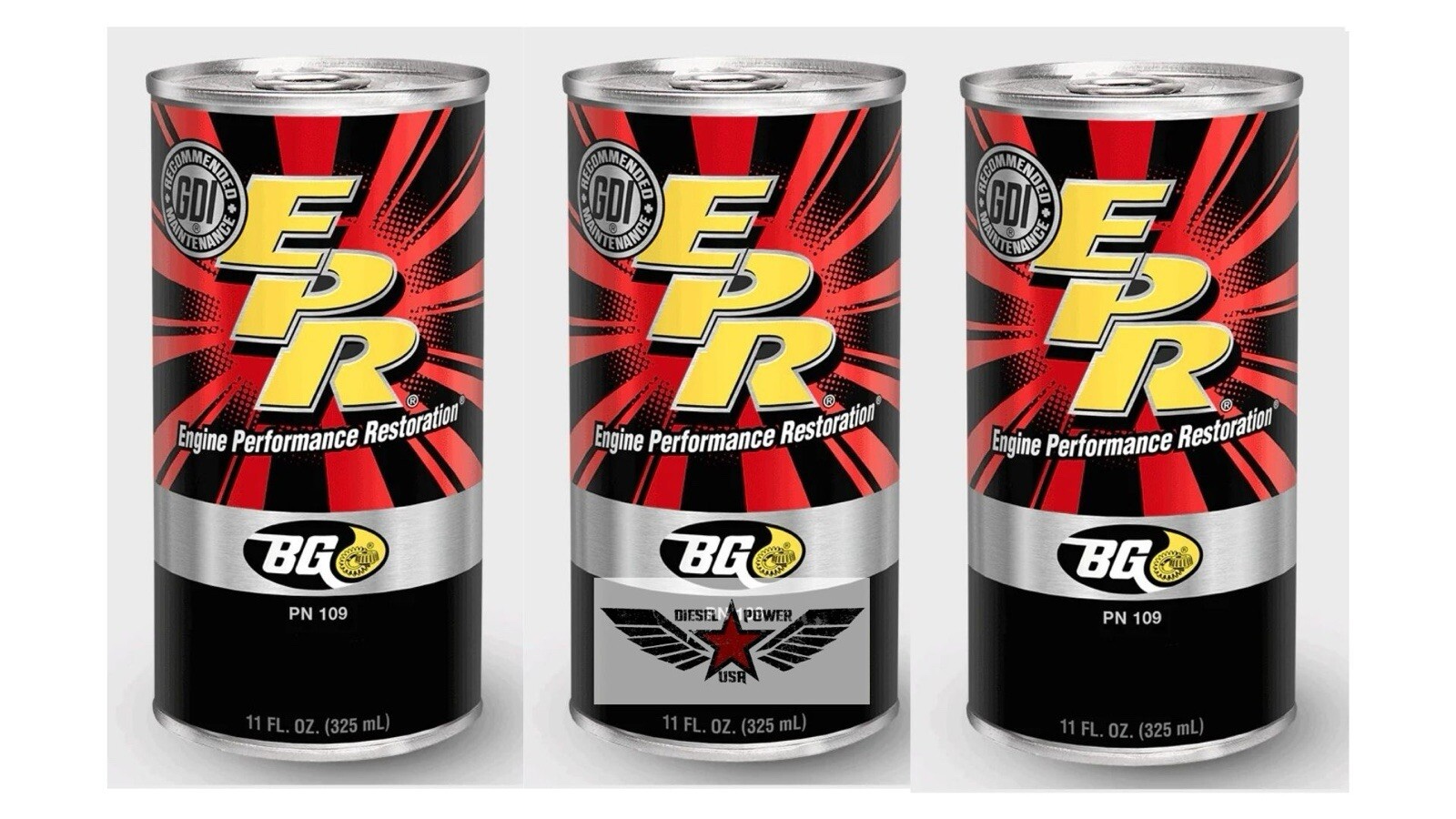 BG EPR Engine Performance Restoration PN109 11 FL.OZ NEW 3 Pack Free Shipping