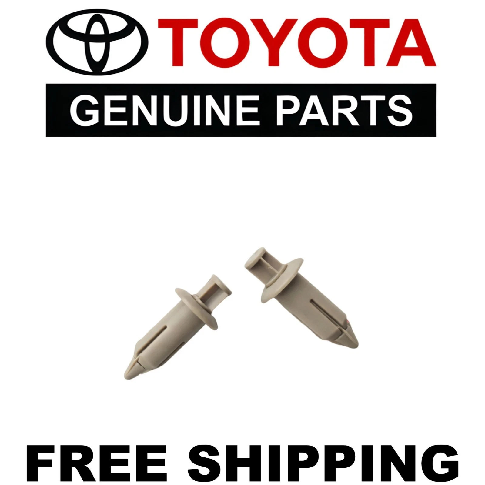 00 - 06 TOYOTA TUNDRA SET OF 2 INTERIOR DOOR PANEL TRIM BOARD CLIP NEW OEM