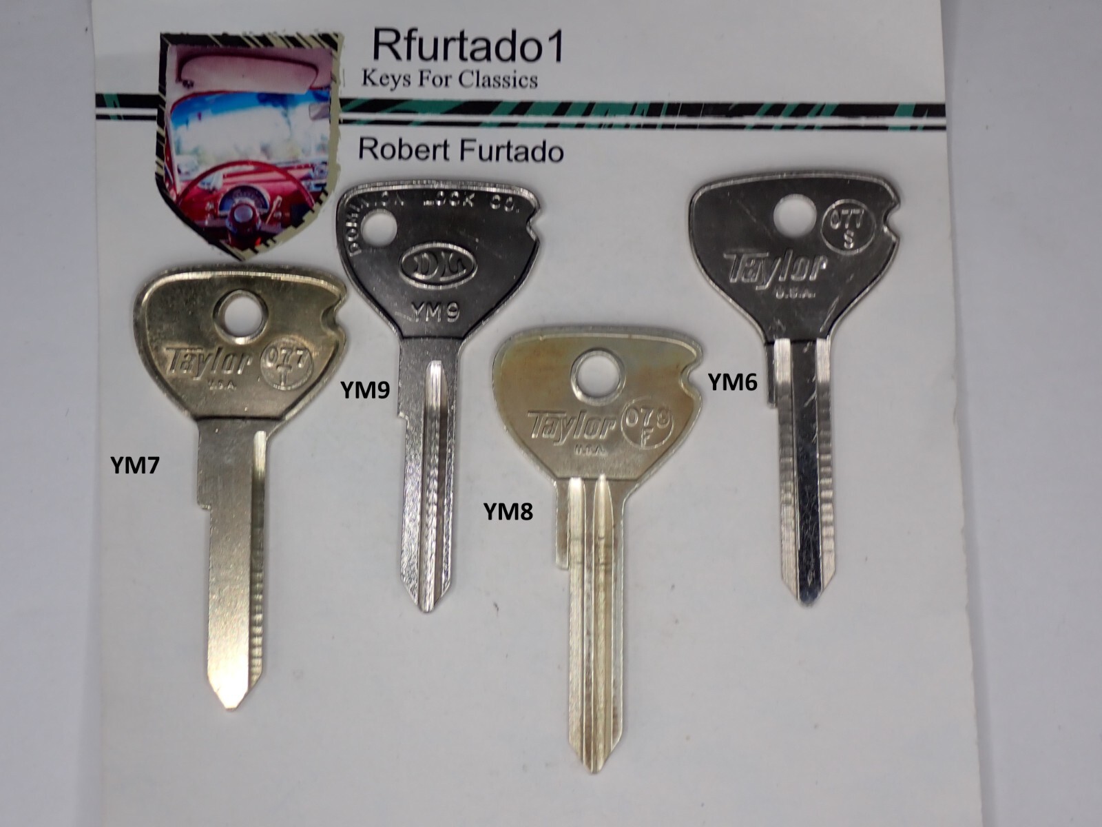 Key Blank for Opel Kadett, Rallye Ignition 1965 to 1970  (see code series)