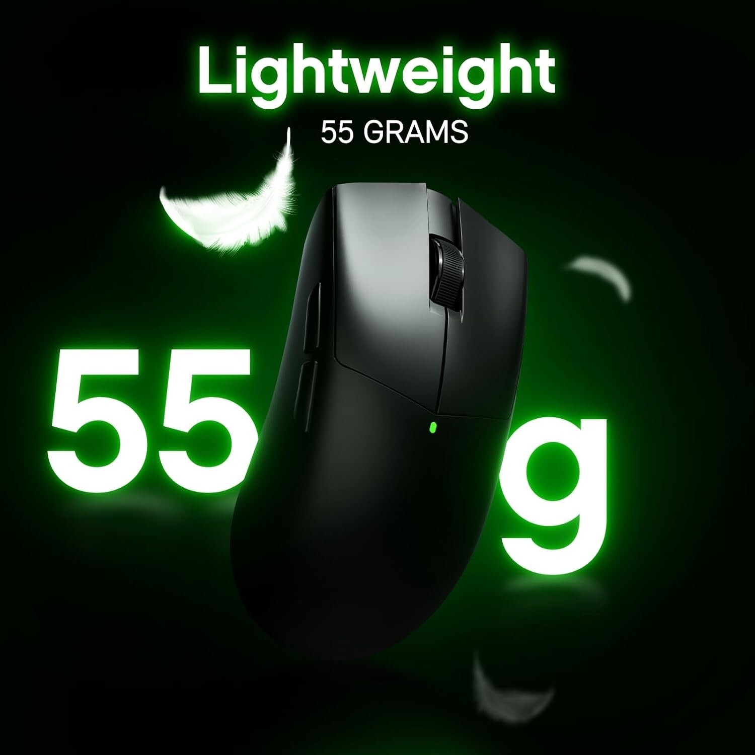 Claw Wireless Gaming Mouse, Ergonomic Mouse, 55g Ultra-Lightweight, 26000 DPI