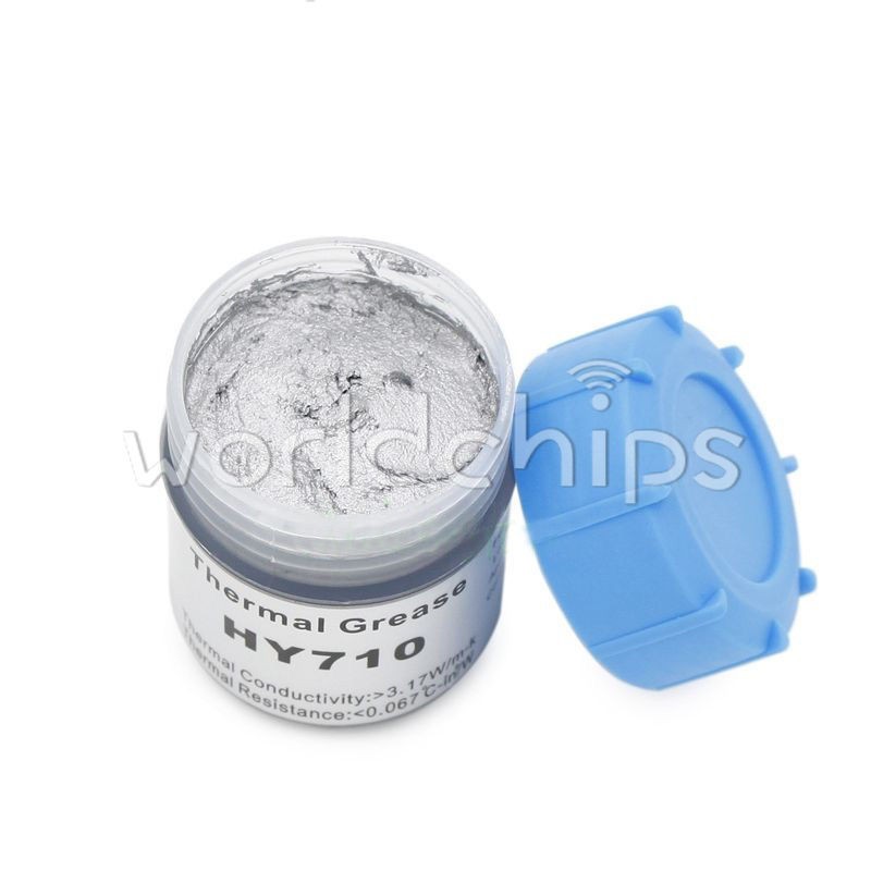100x Silver 10g Thermal Grease Paste Compound Chipset Cooling For GPU CPU HY710