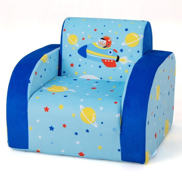 3in1 Convertible Lightweight Kids Sofa Chair kids Sofa Bed Living Room Gift Kids