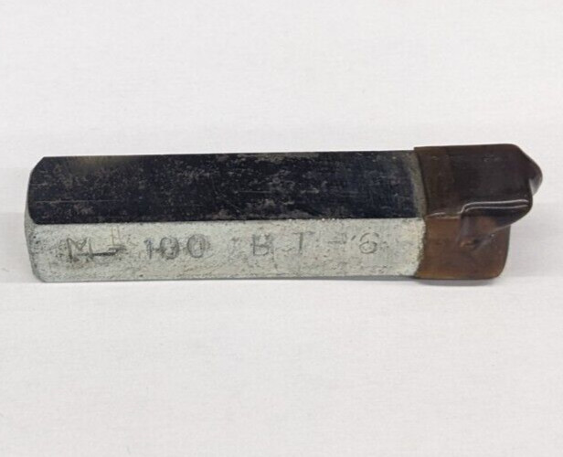 MICRO 100 BT-6 Carbide Tipped Brazed Box Turning Tool Single Point NEW USA