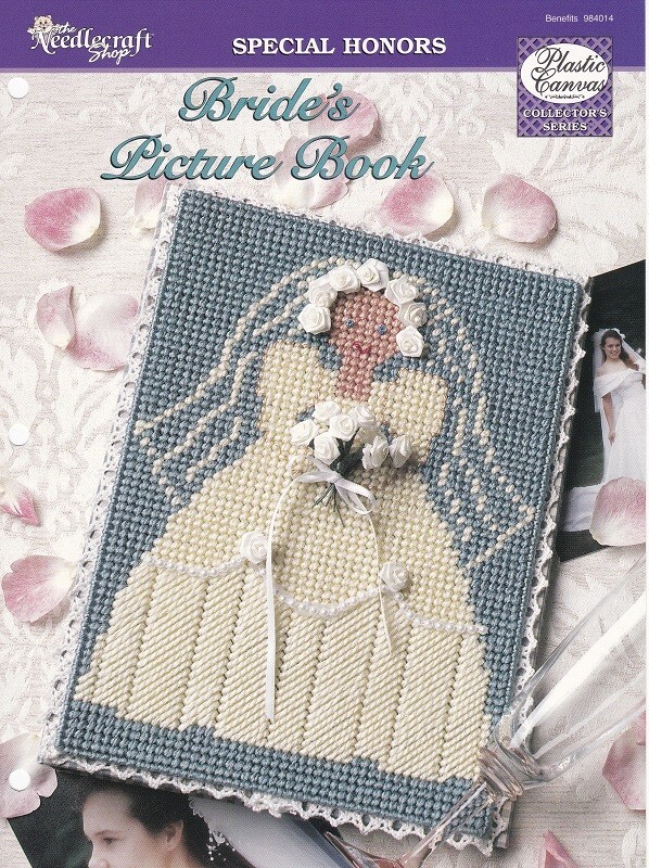 Needlecraft Shop BRIDES PICTURE BOOK Plastic Canvas Pattern Wedding