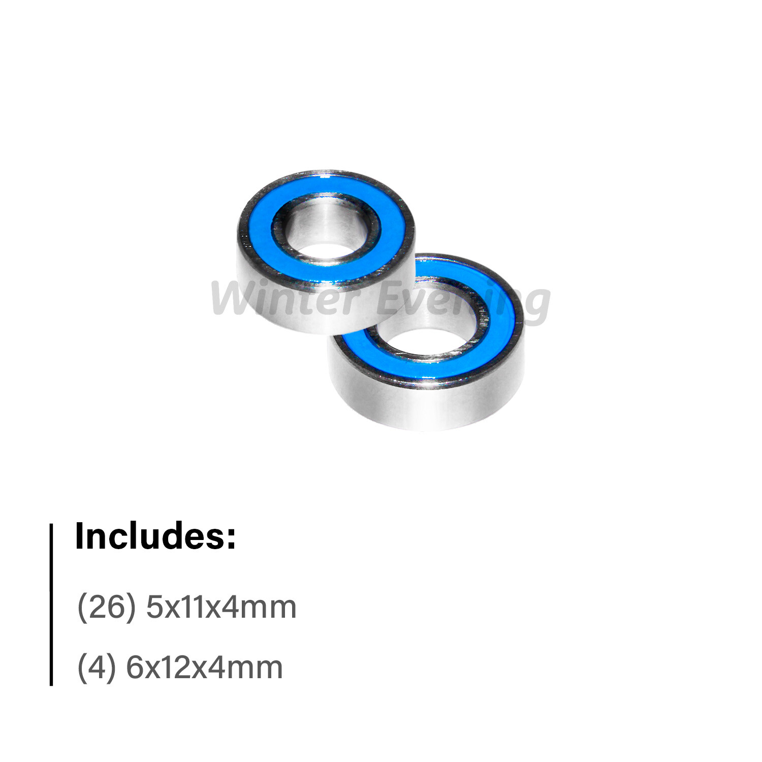 Tamiya 1/14 Semi - Grand, Freight, Globe Liner, King Hauler (30 Pc Bearings Kit)