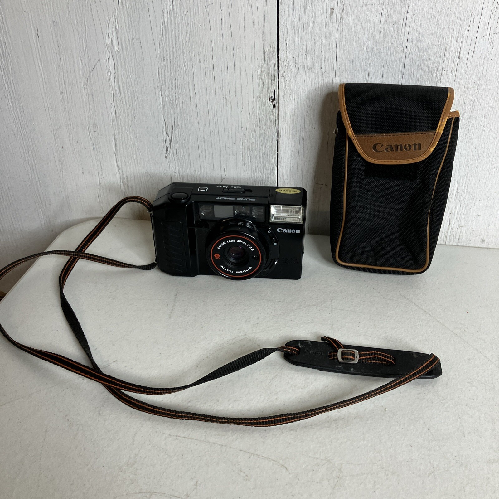 Canon Sure Shot Auto Focus 35mm Film Camera 38mm 1:2.8 Lens - Parts Or Repair