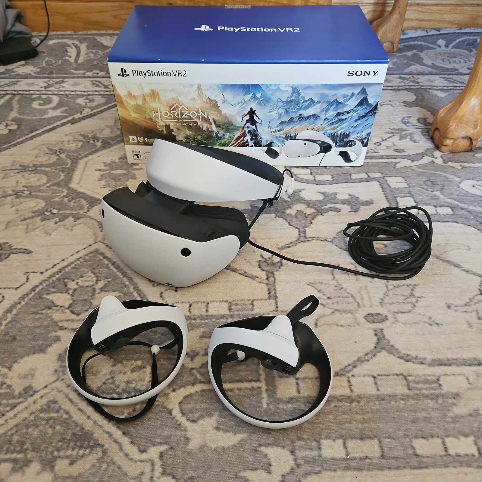 Call Of The Mountain Bundle PlayStation PS5 VR2 Game Included Headset Controller