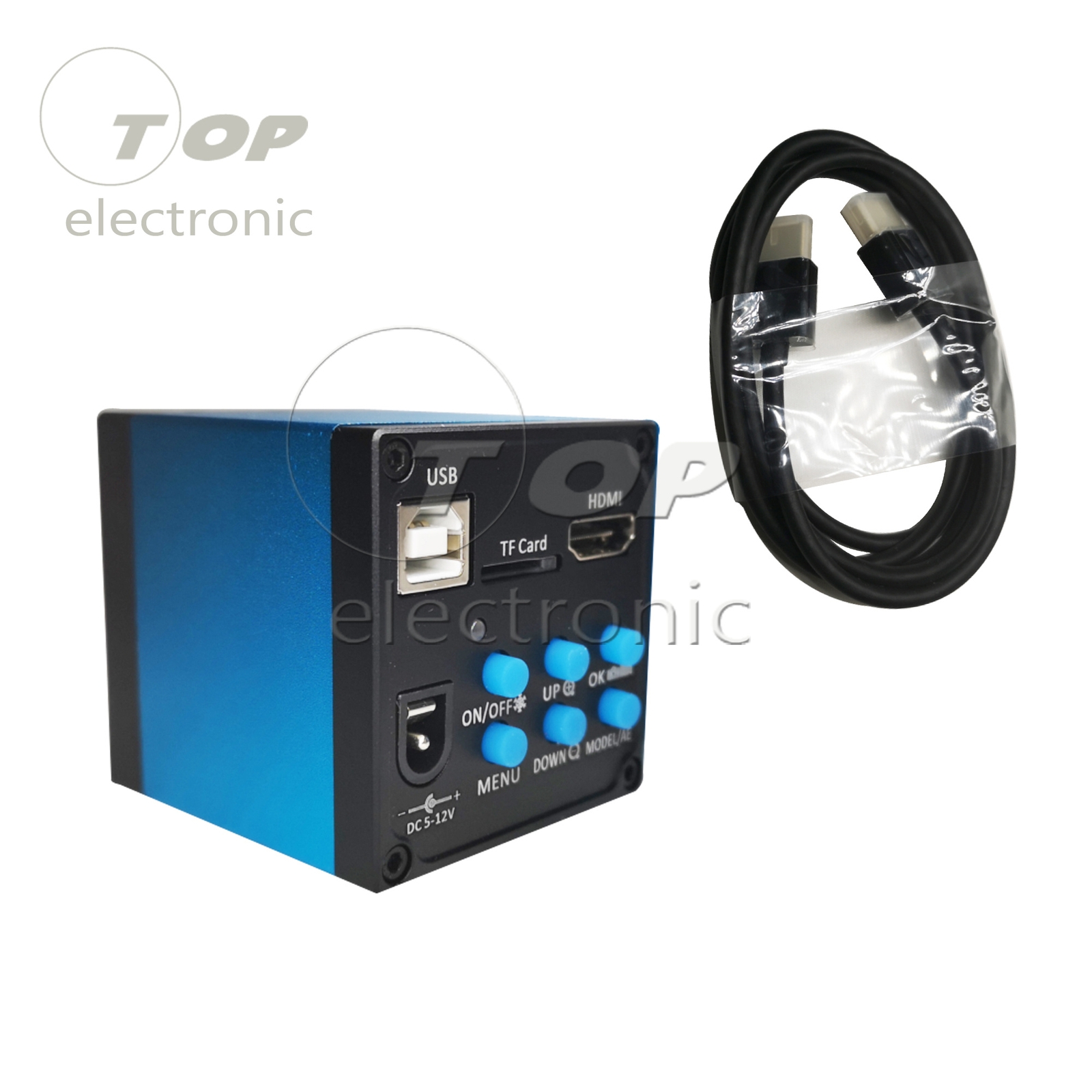 37MP 1080P 60FPS HDMI USB Lab Industrial C /CS Lens Microscope Digital Camera