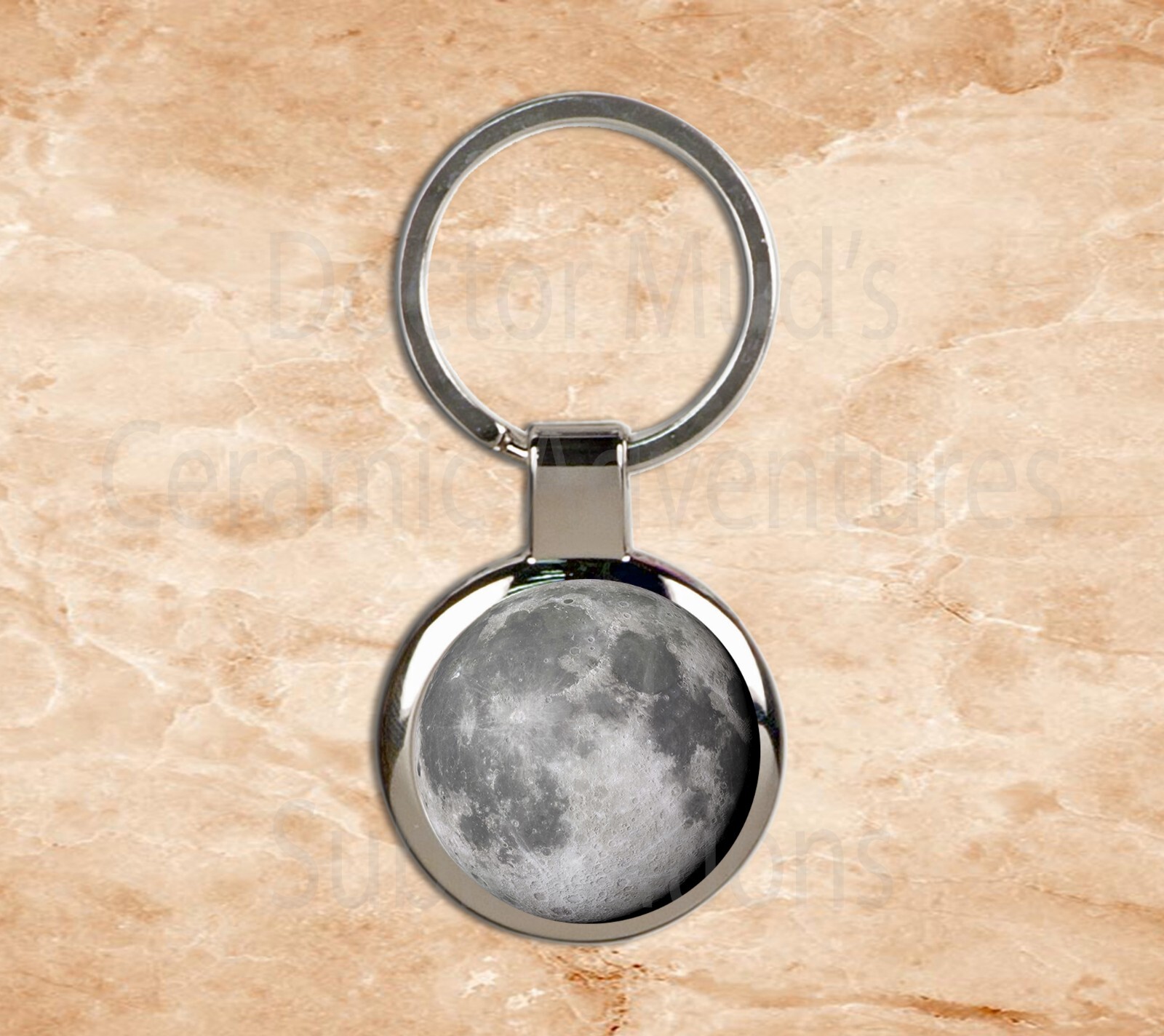 Full Moon   Elite Key Chain